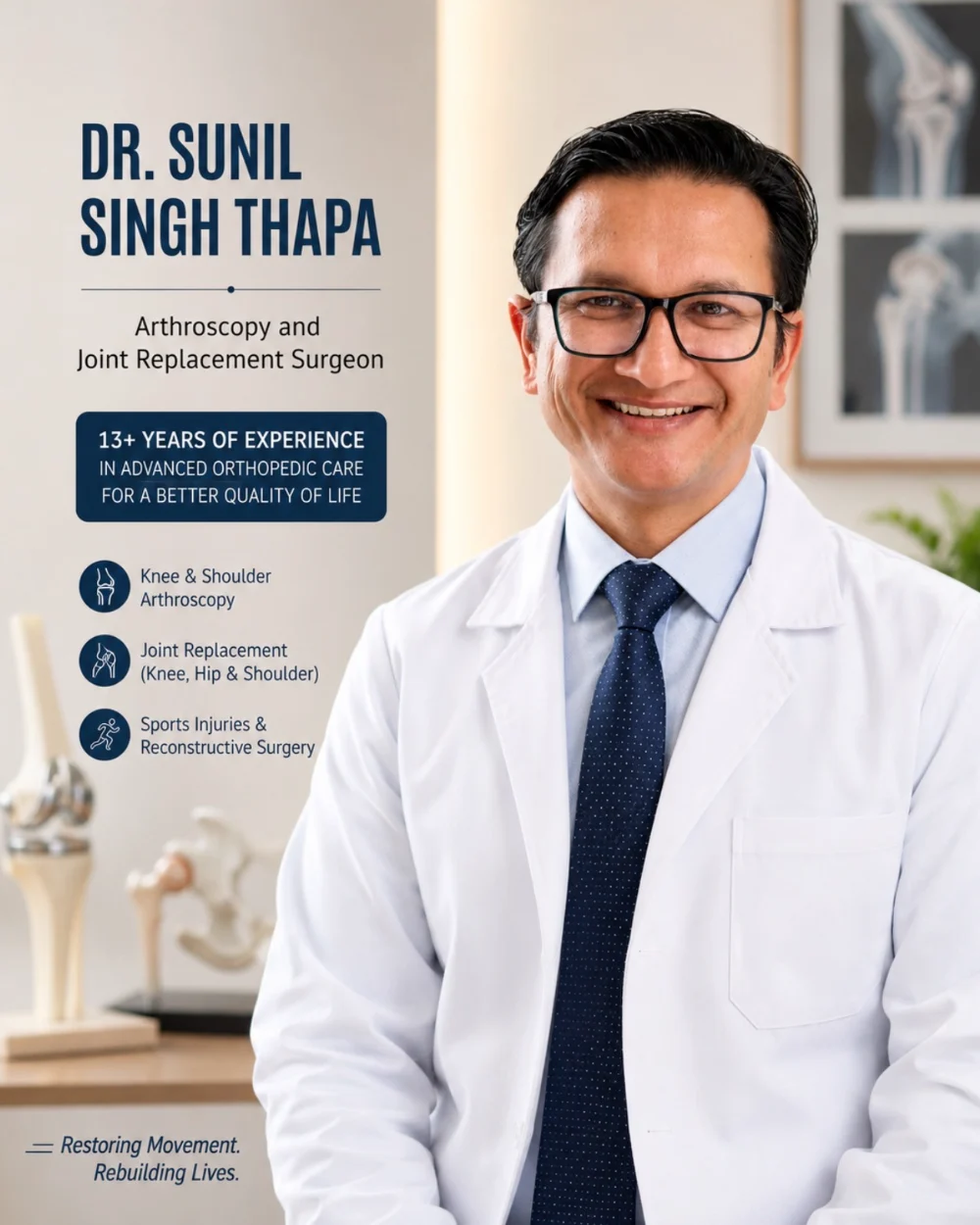Portrait of Dr. Sunil Singh Thapa