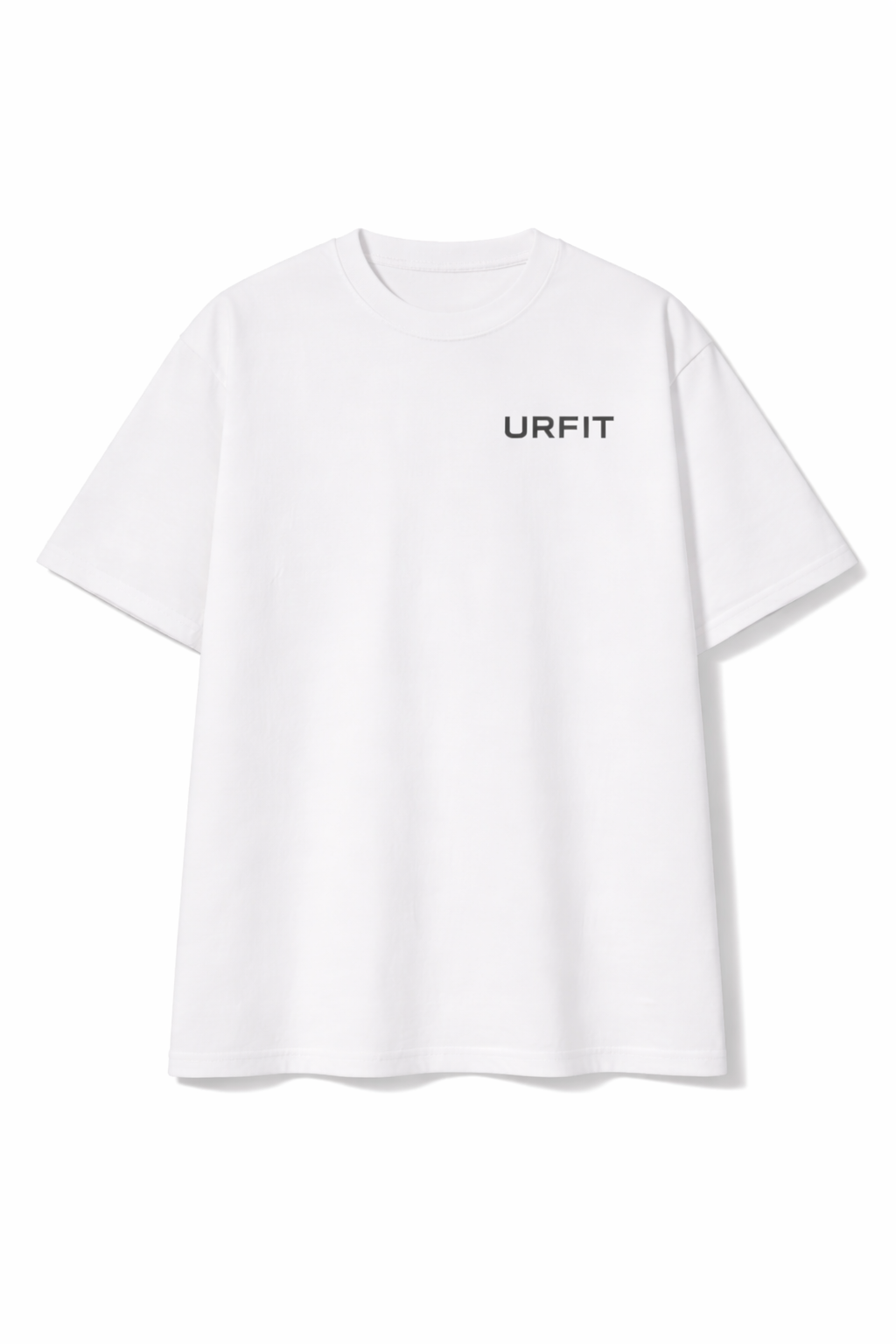 URFIT Oversized White T-Shirt – Clean Essential Wear — oversize-tshirts. oversized t shirt india | URFIT India