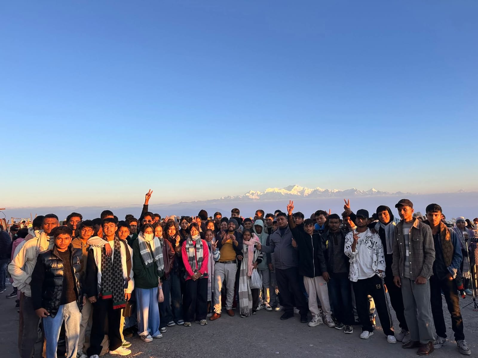 Secondary level student tour to darjelling