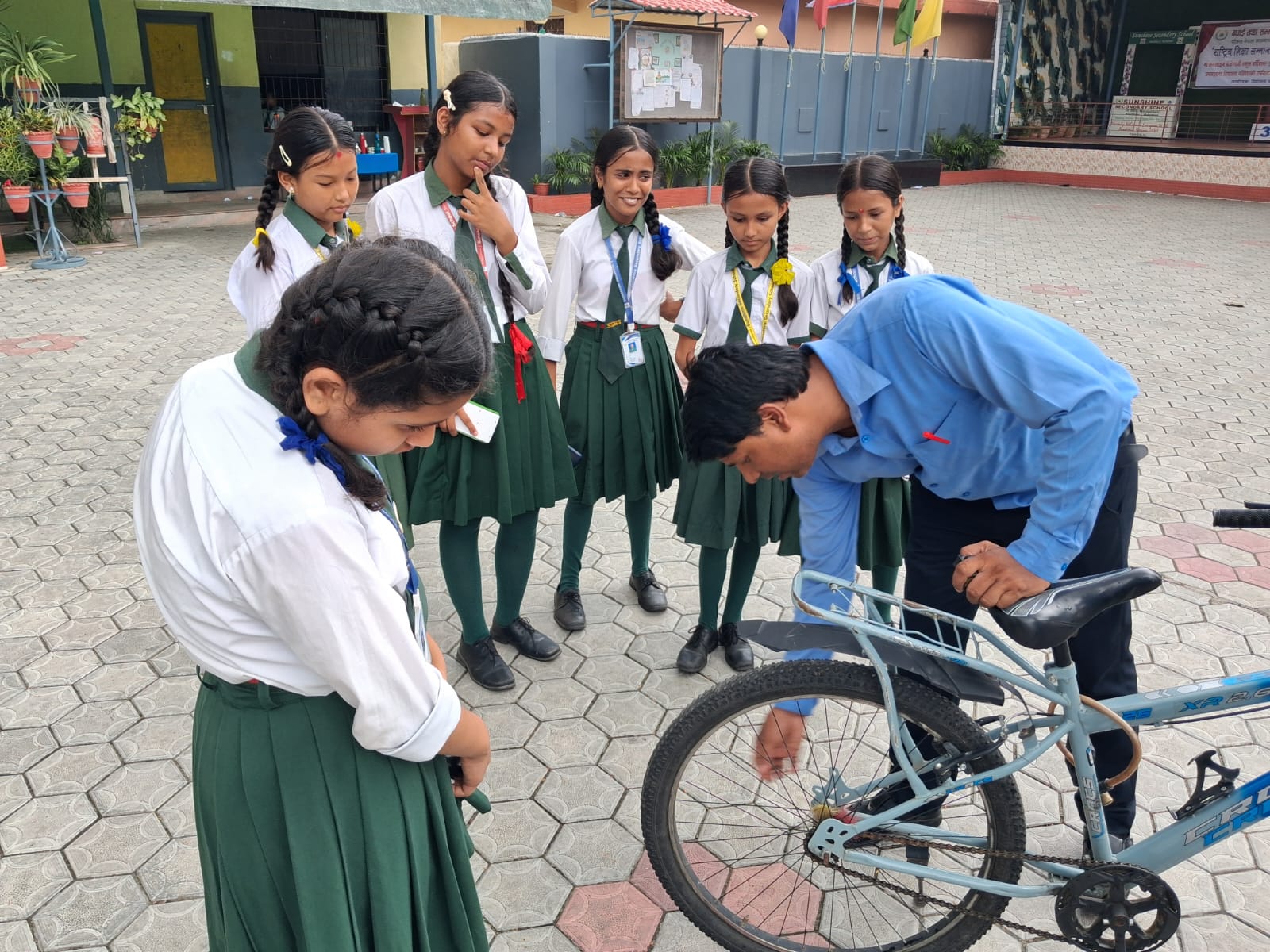 Grade 7 Students Performing MatheMatical Practical
