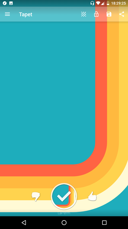 TapetでAndroidの壁紙を自動生成