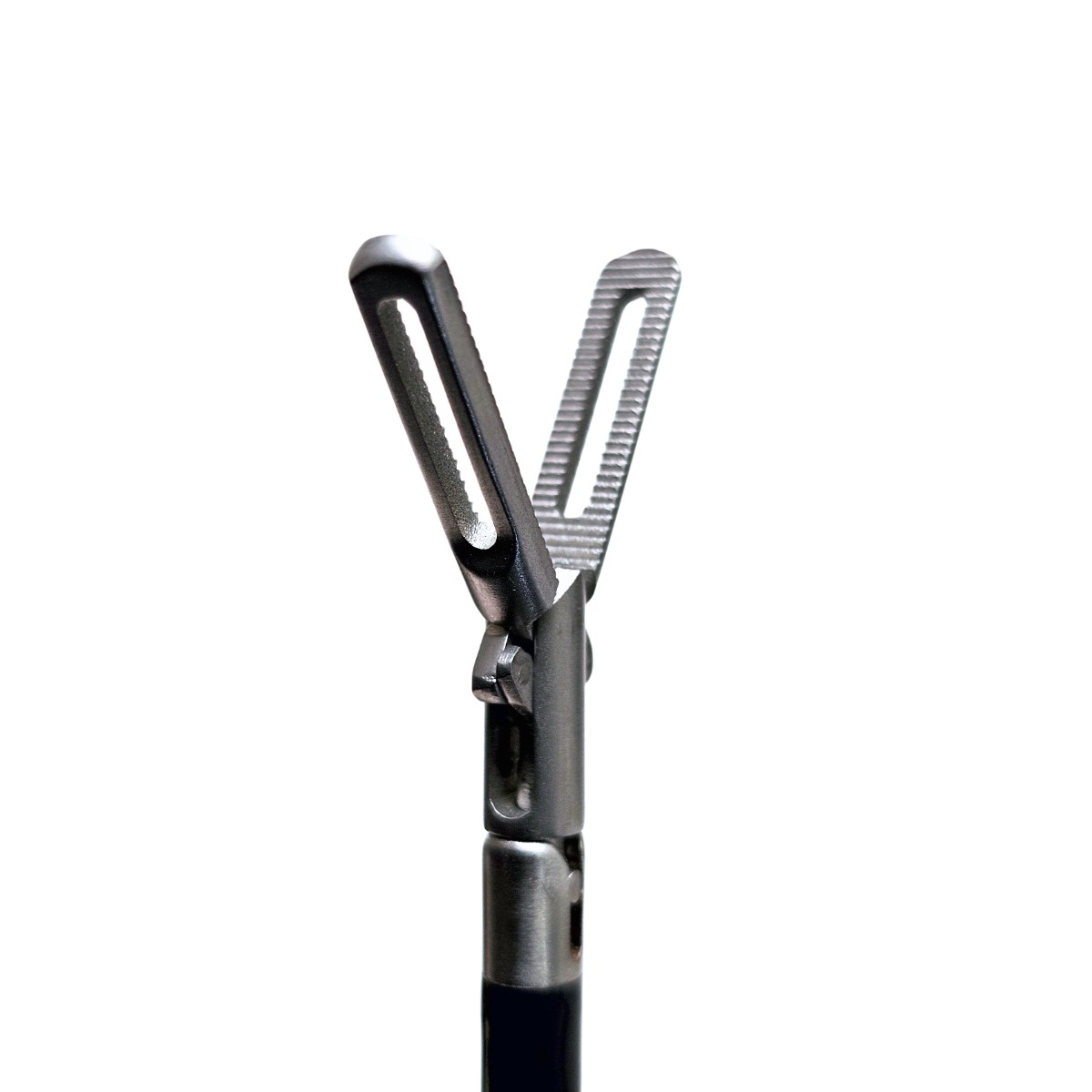 Pinza grasping con mango negro