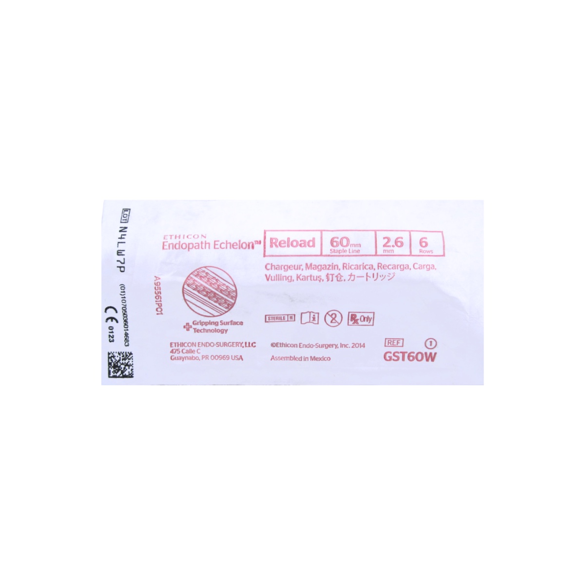 Echelon Endopath 60mm-2.6mm Blanco