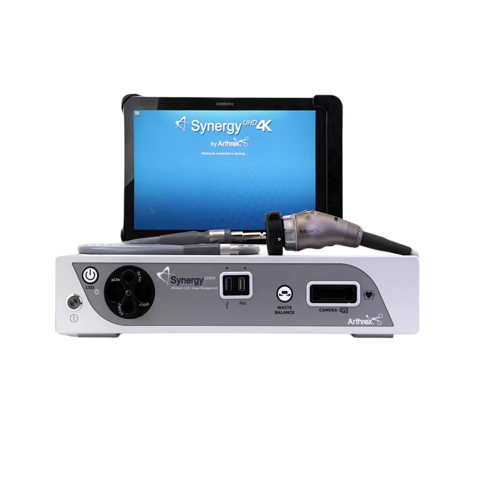 Camara Synergy UHD4 cabezal y tablet