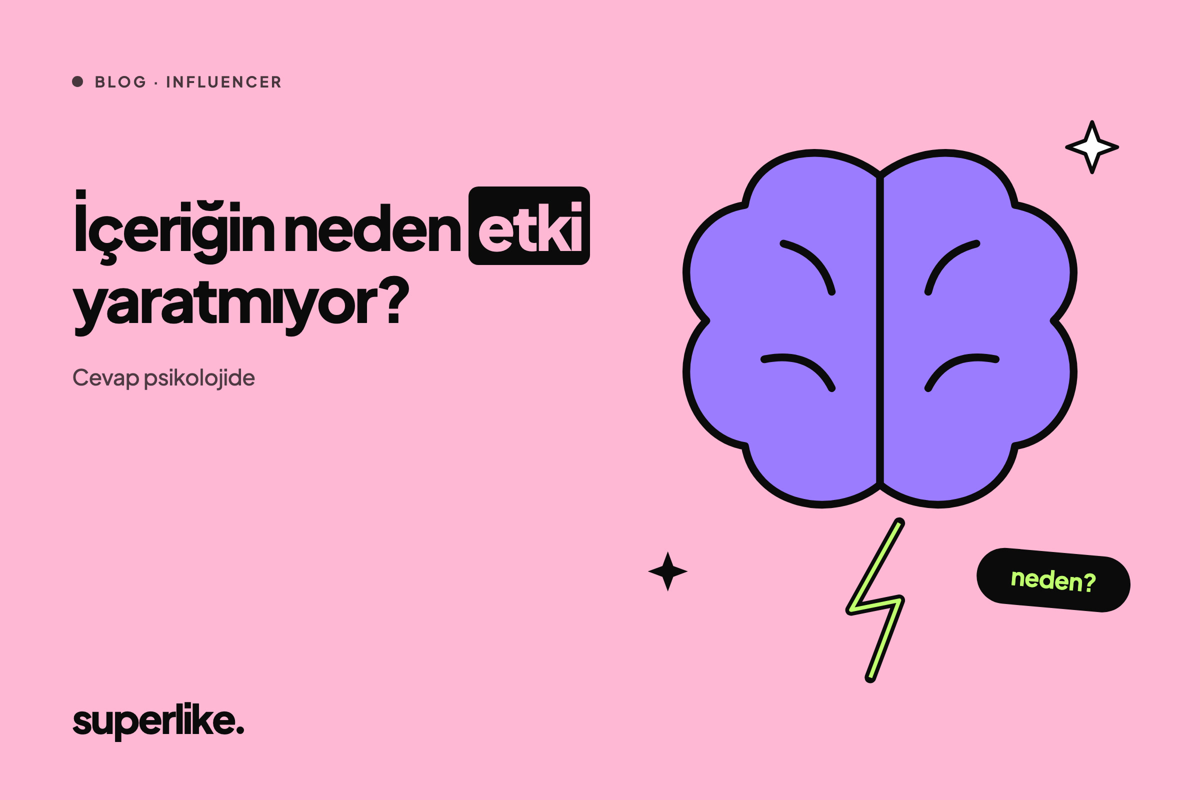 İçeriğin Neden Etki Yaratmıyor? Psikolojiyle Anlamak 🧠