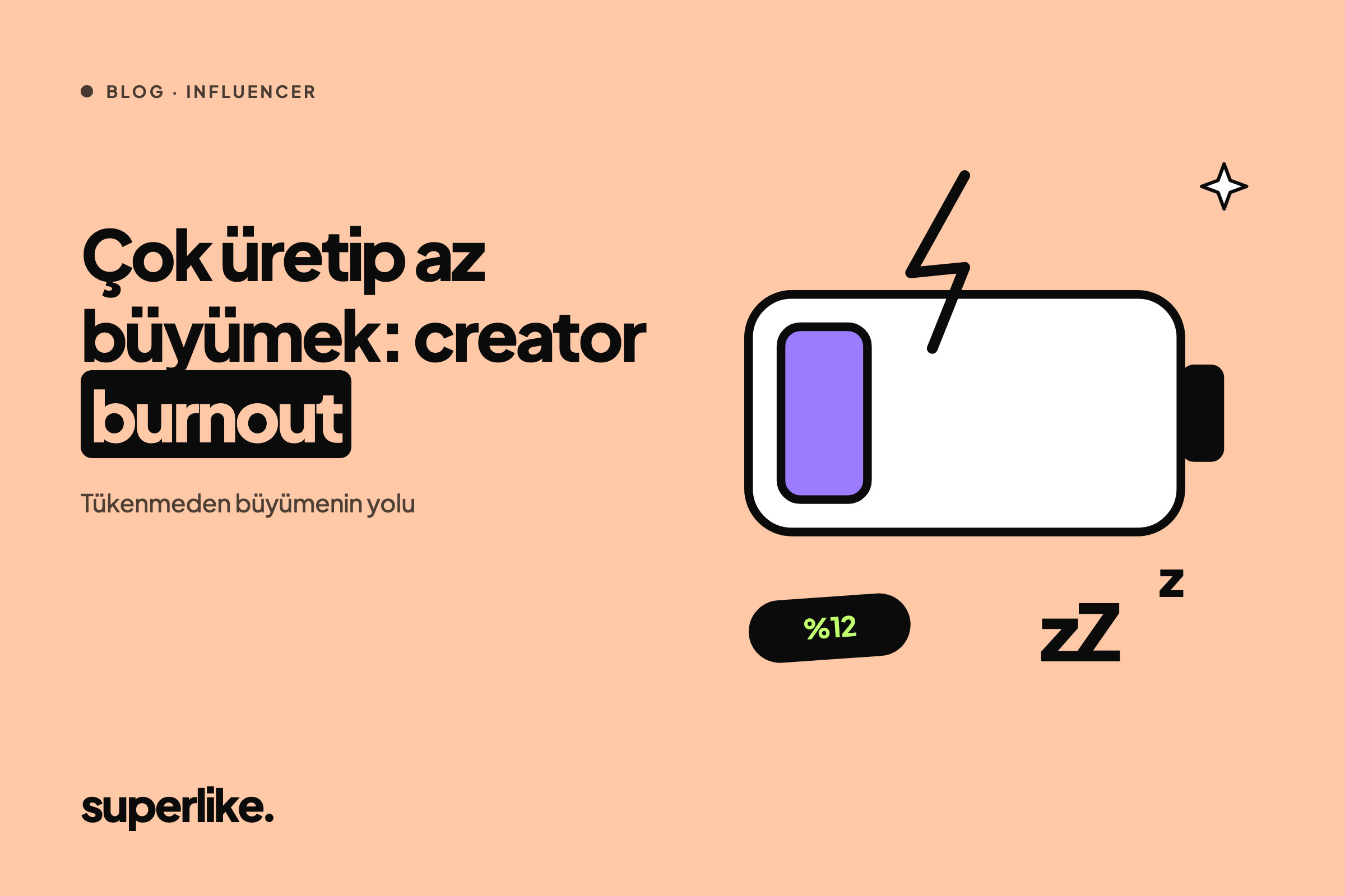 Creator Burnout: Çok Üretirken Neden Az Büyüyorsunuz? 🔥