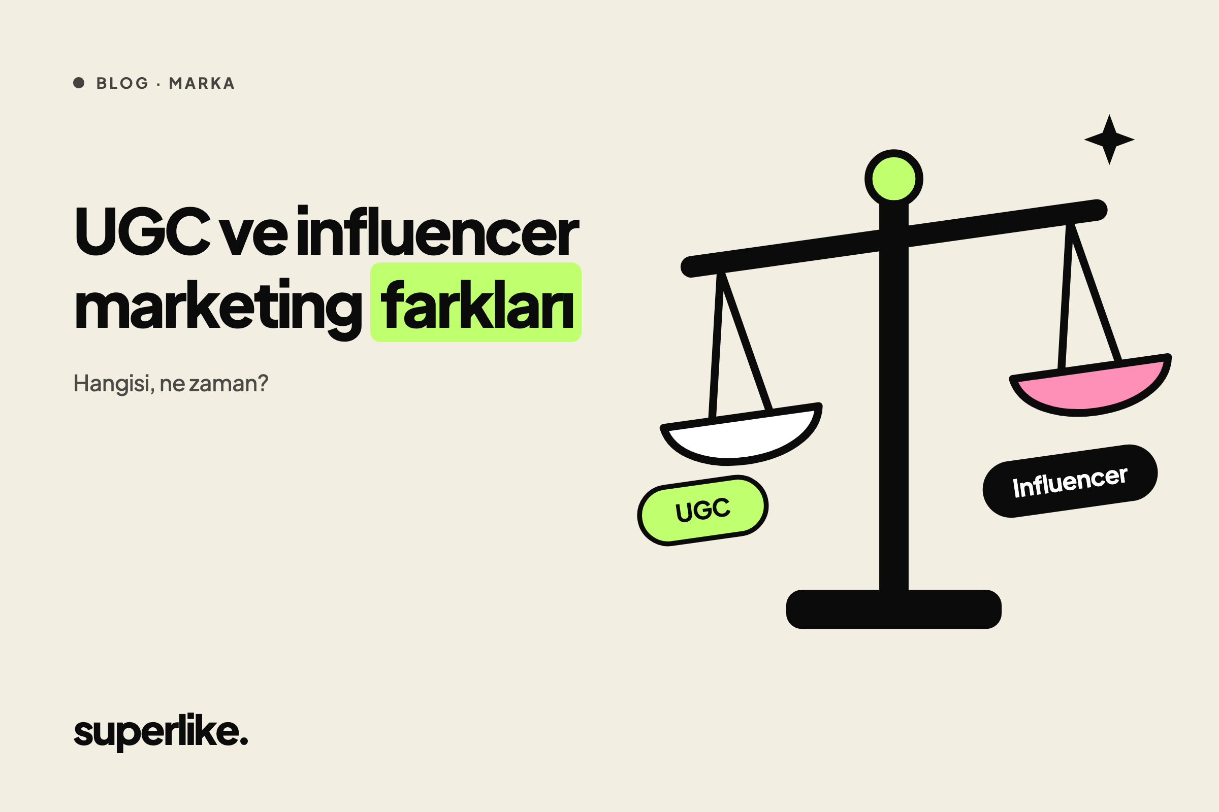 UGC ve Influencer Marketing Farkları