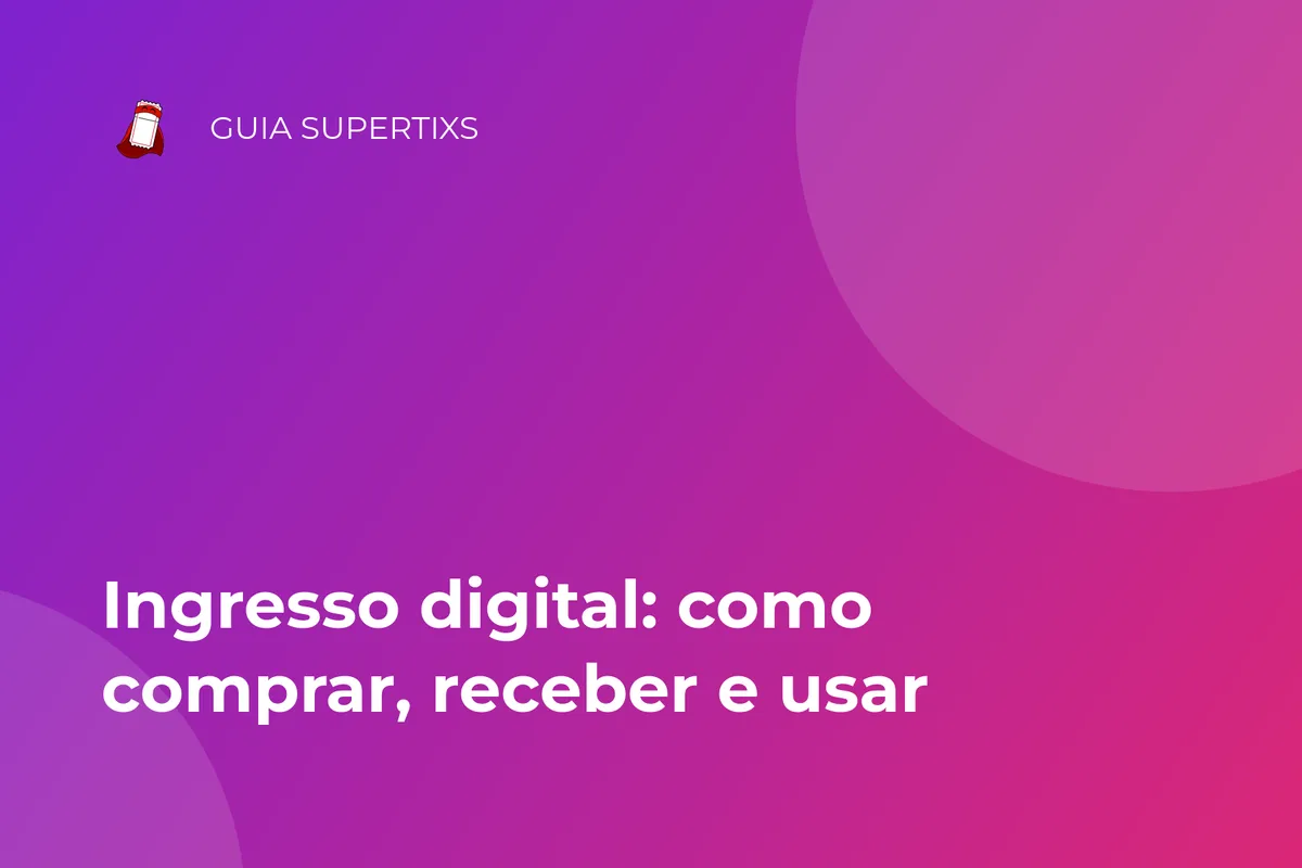 Mãos segurando um celular com o QR Code do ingresso na entrada de um evento, com pulseira no pulso