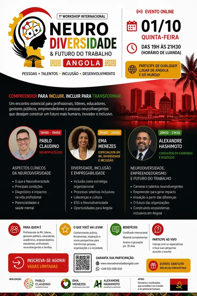 1º Workshop Internacional Neurodiversidade & Futuro do Trabalho