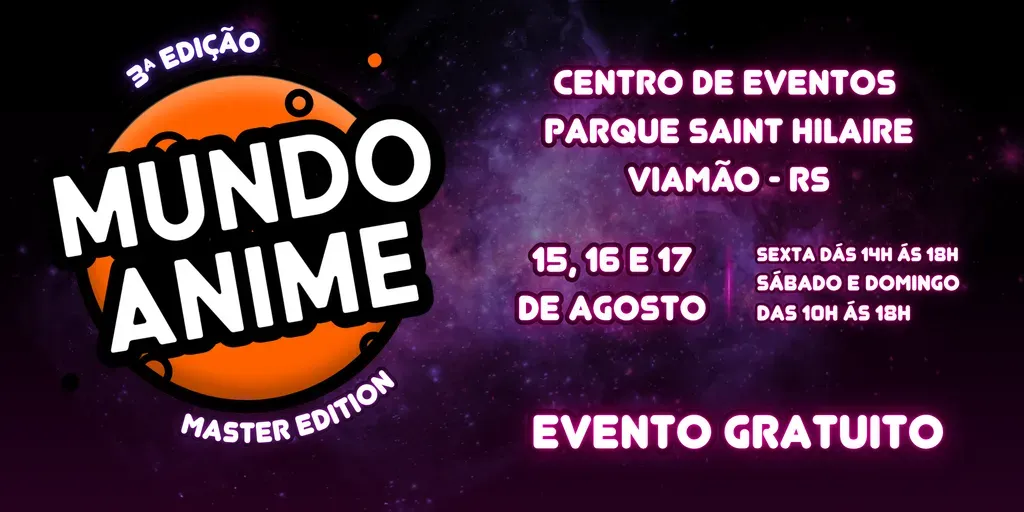 3ª Edição Mundo Anime - Master Edition