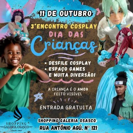 3º Encontro Cosplay - Dia das Crianças