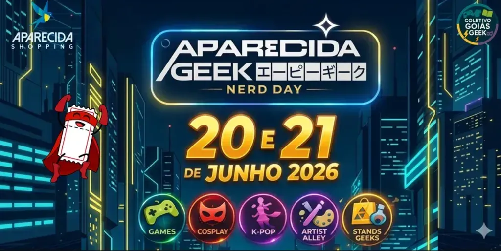 Aparecida Geek Nerd Day 2026