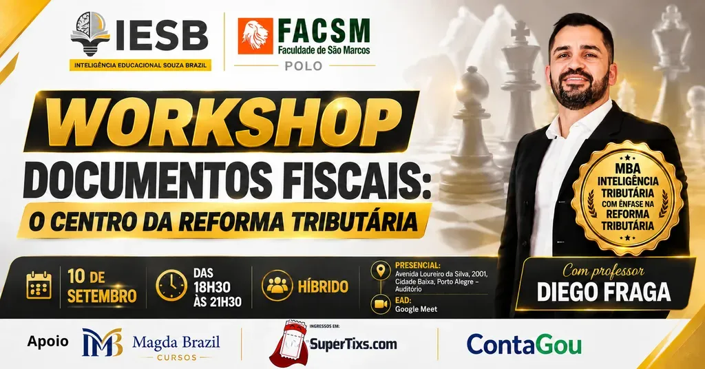 Aula Inaugural - Tema: Documentos Fiscais: o Centro da Reforma Tributária