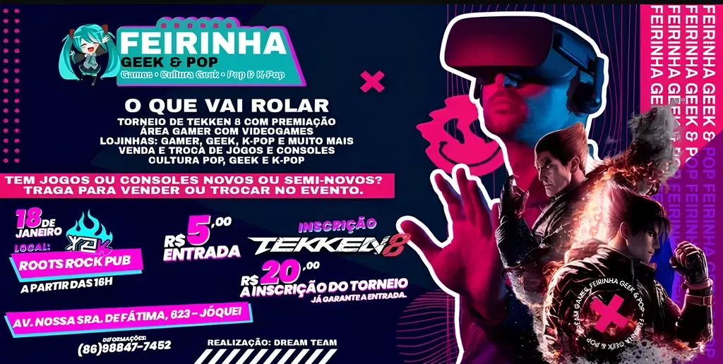 FEIRINHA GEEK & POP