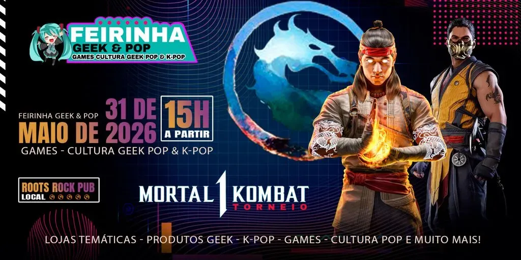 FEIRINHA POP & GEEK SEGUNDA EDIÇÃO
