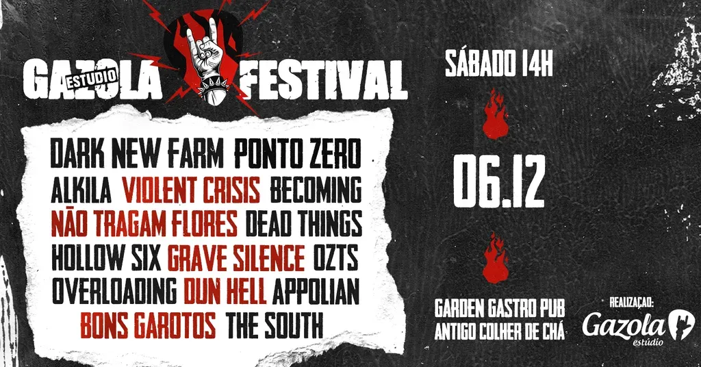 Gazola estúdio Festival