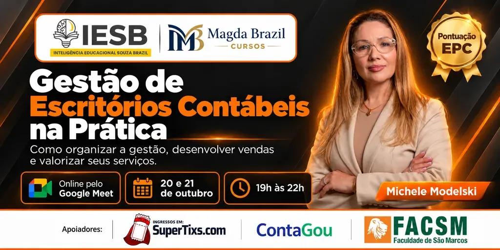 Gestão de Escritórios Contábeis na Prática Como organizar a gestão, desenvolver vendas e valorizar seus serviços.