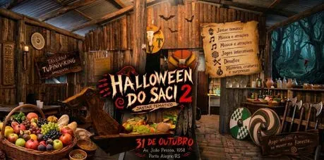 Halloween do Saci Tupiniviking