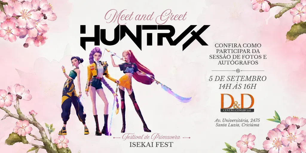 Meet and Greet Huntrix - Isekai Fest