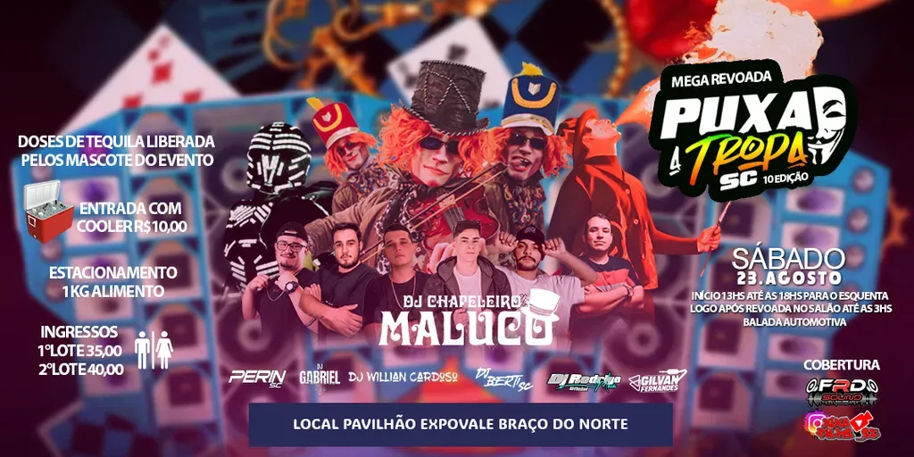 Mega Revoada Puxa a Tropa SC
