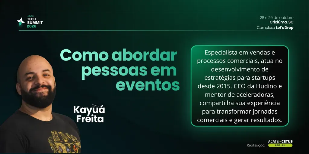 Mentoria - Como abordar pessoas em eventos