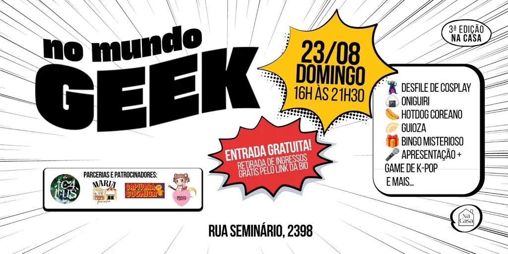No Mundo Geek - 3ª edição