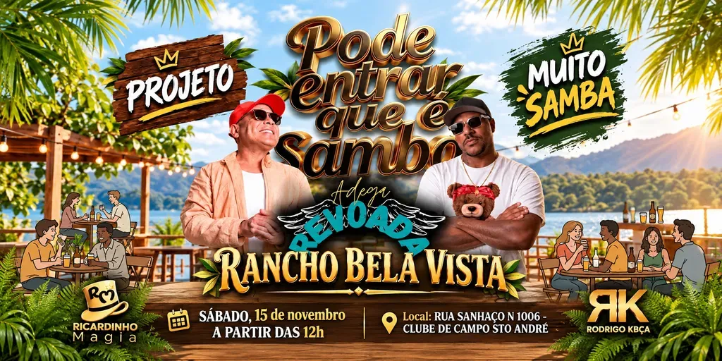 Pode entrar que é Samba