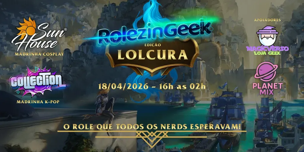 RolezinGeek edição LOLCURA