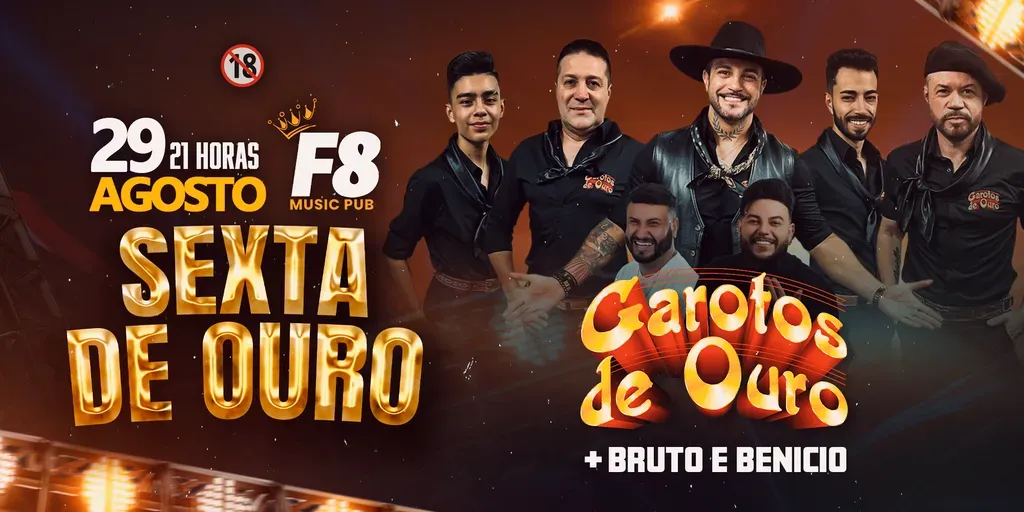 Sexta de Ouro - F8 Music Pub