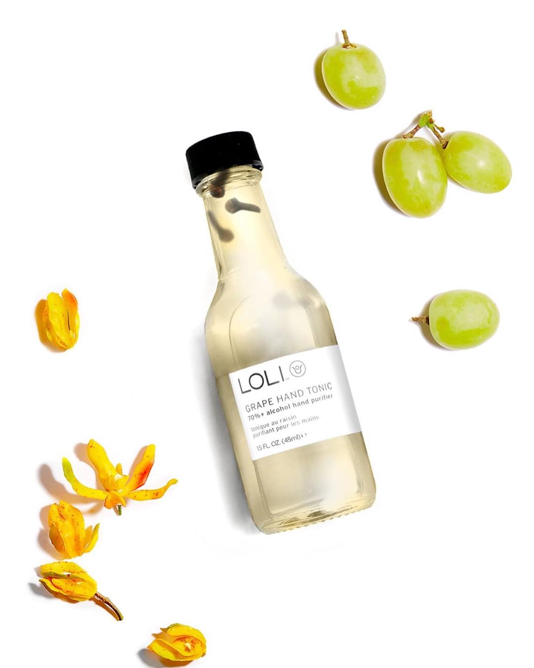 LOLI beauty grape hand tonic with alcohol