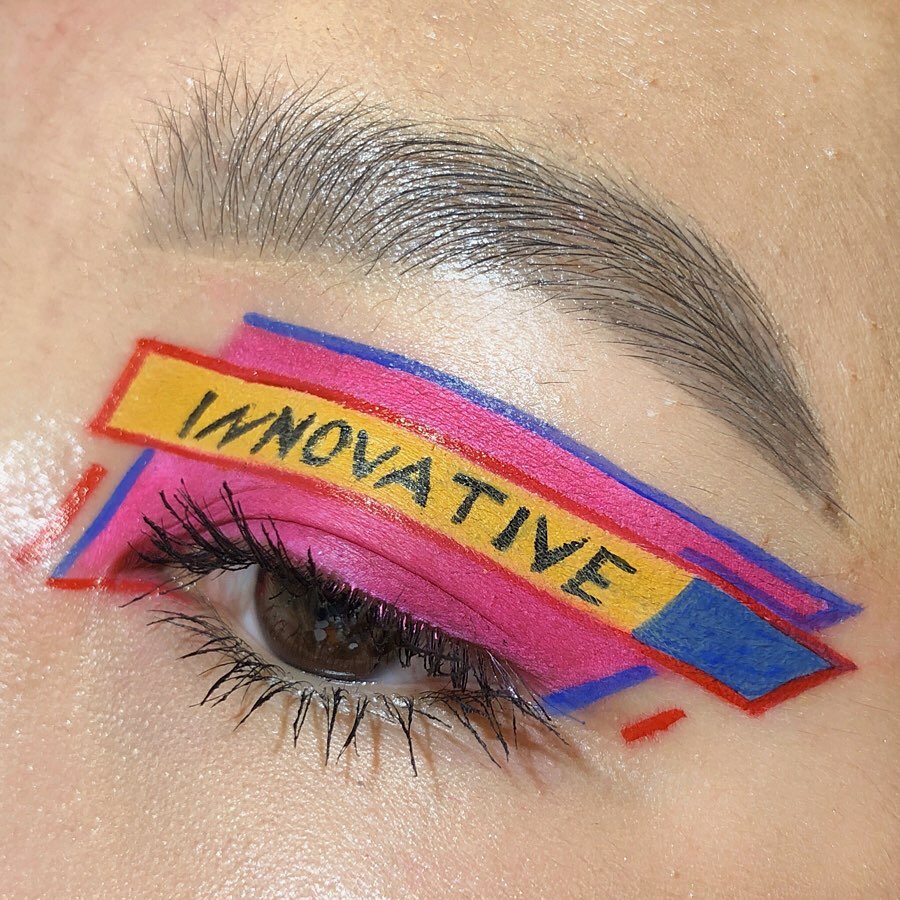 iNNBeauty inspired look by @p.xtt.art