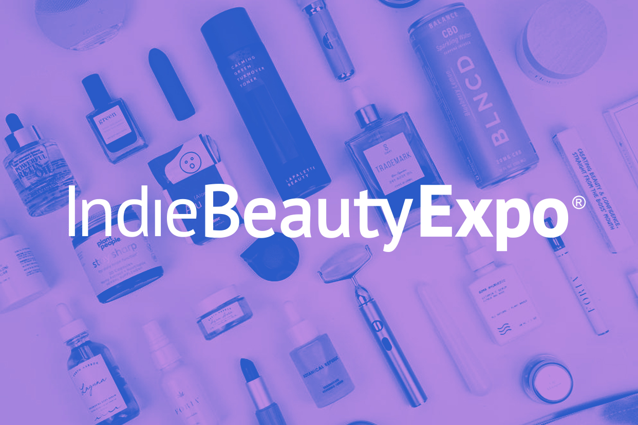 The logo of Indie Beauty Expo 2020