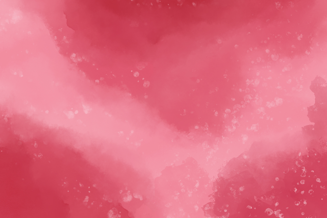 Red and pink tie dye pattern meant to represent psoriasis