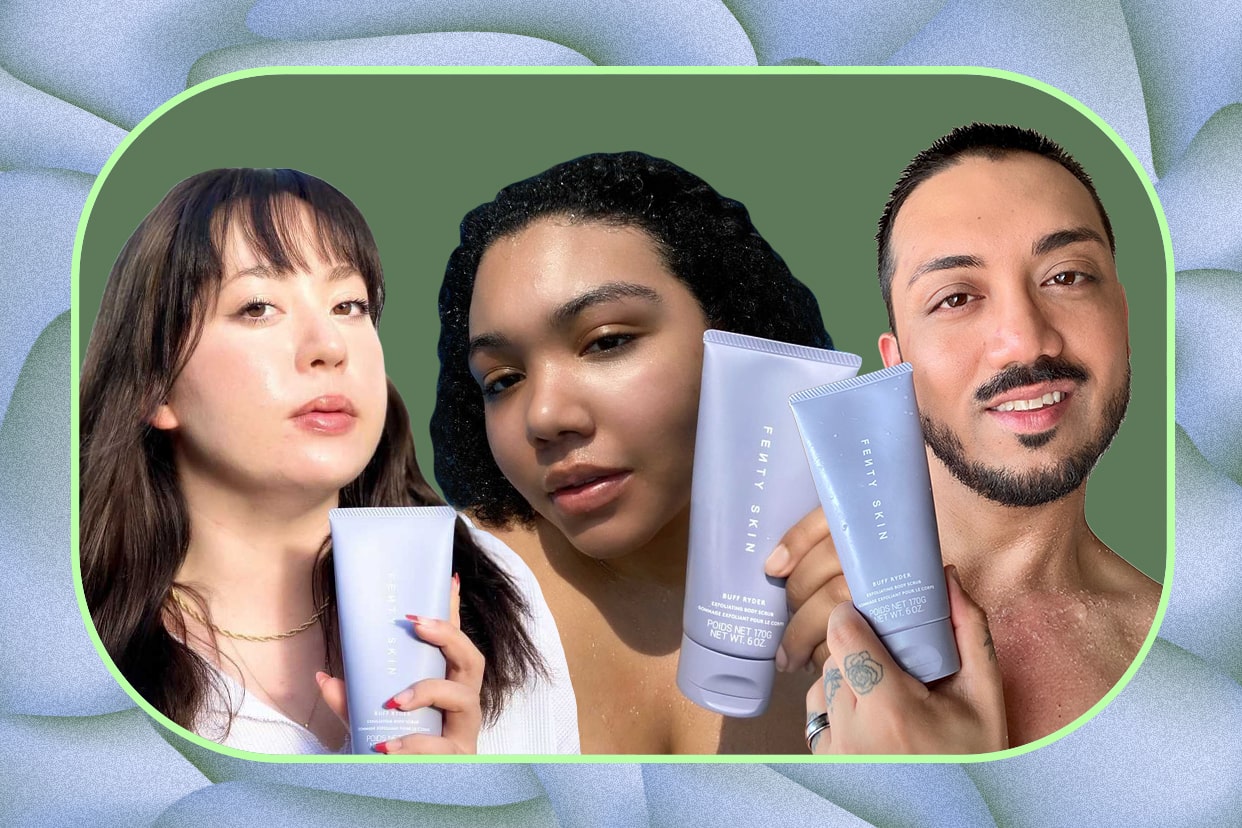 reviews of the new fenty skin body scrub