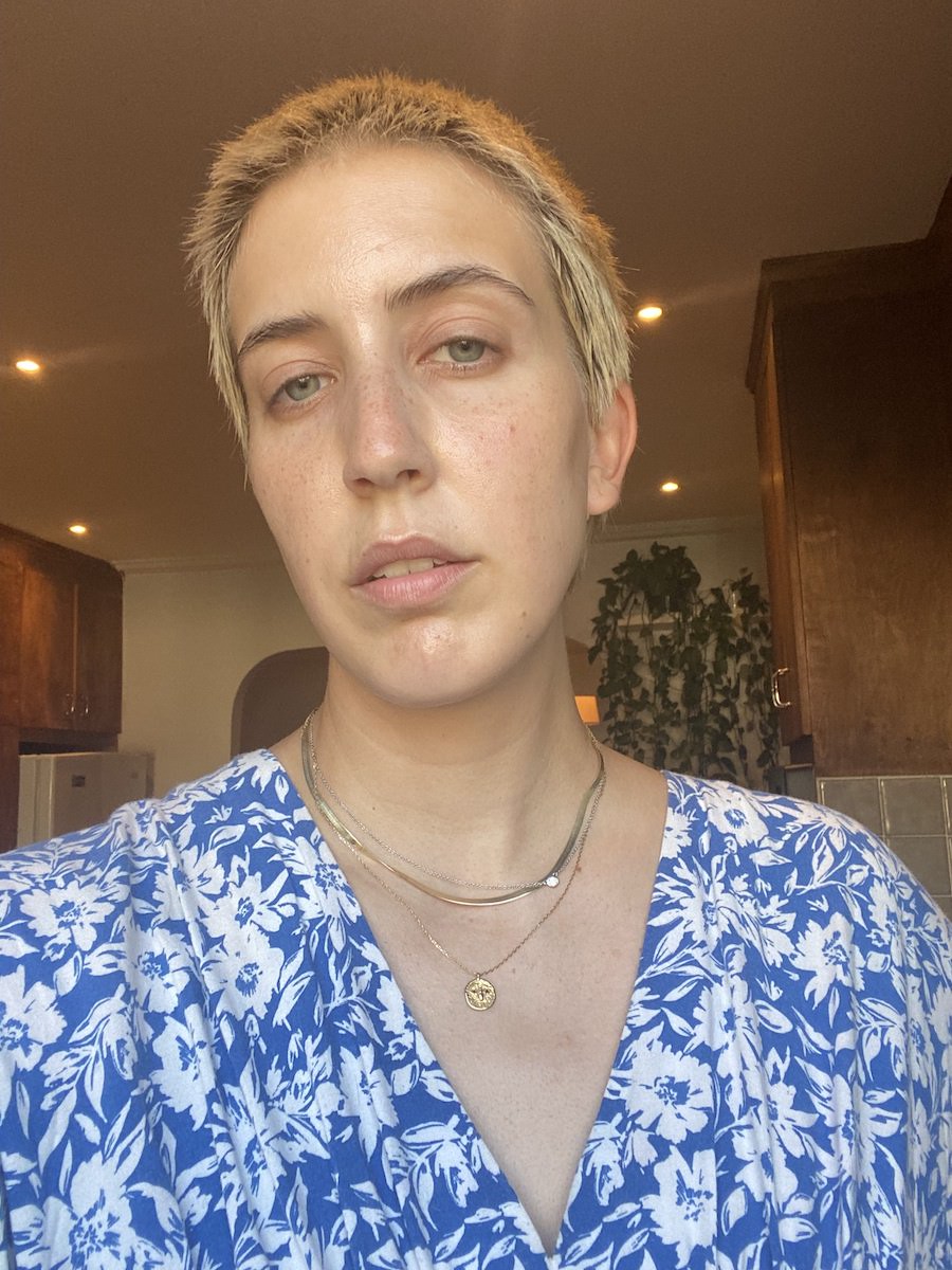 AFTER: Shiny and glowing