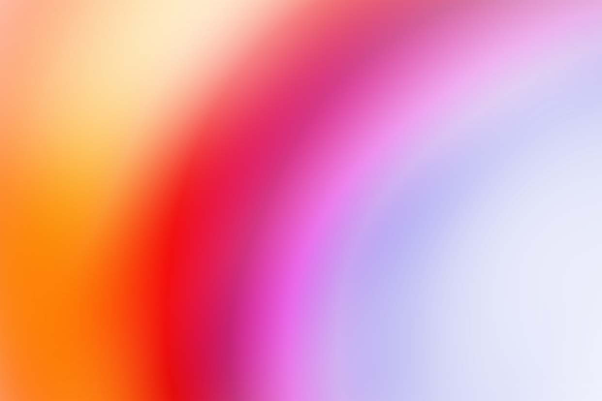 Gradient warm colors 