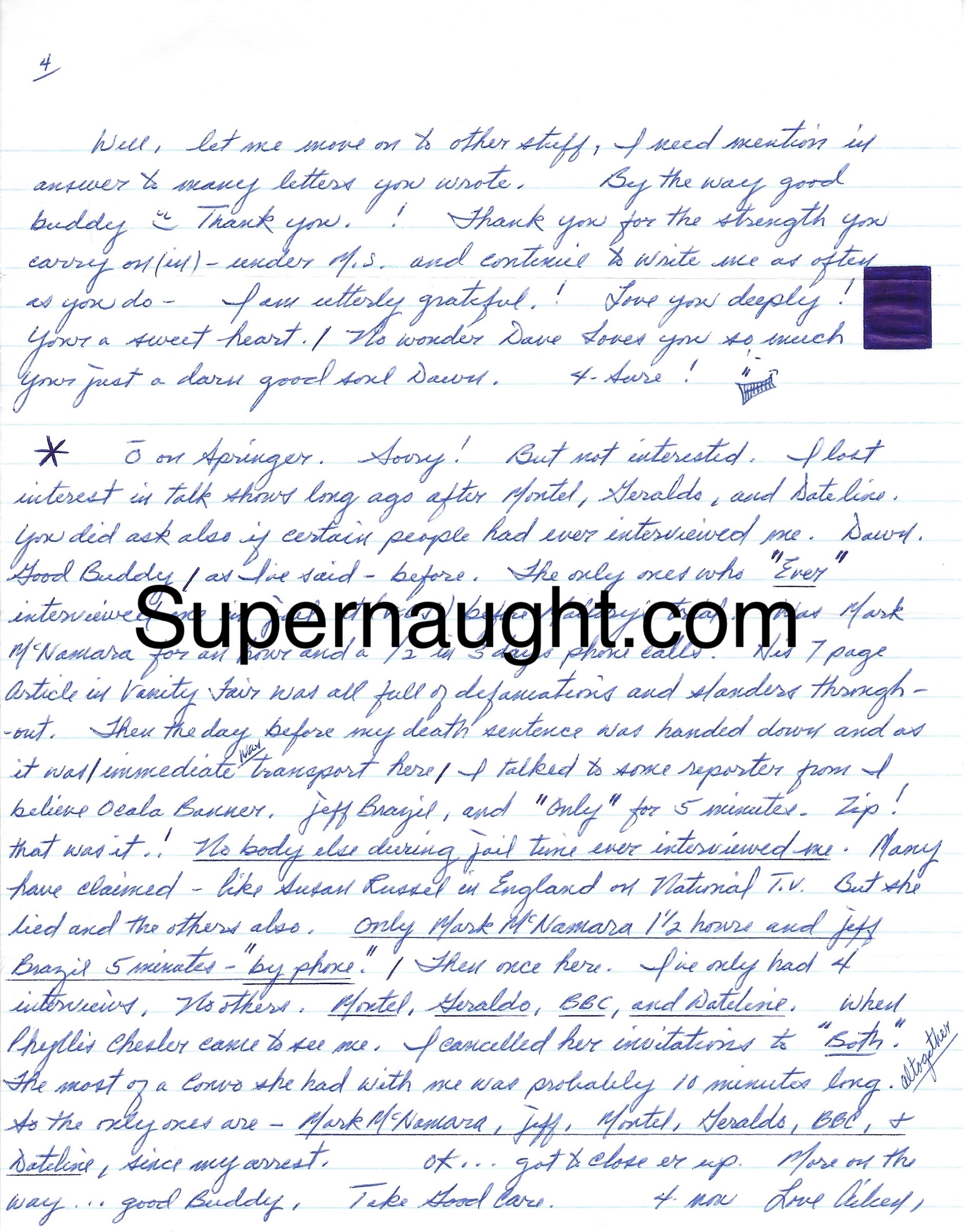 Aileen Wuornos Letter and Envelope Set Both Signed image 4