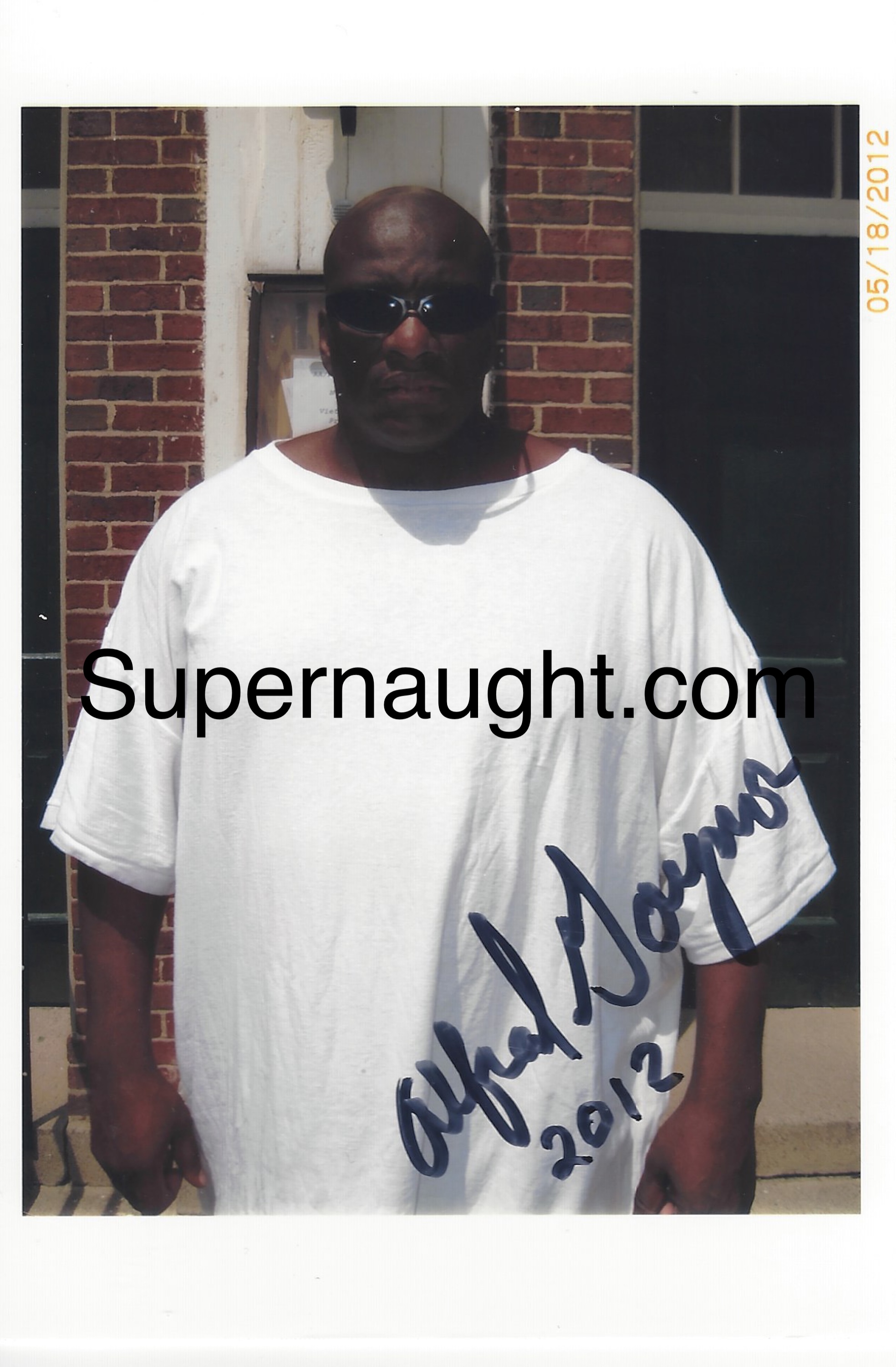 Alfred Gaynor Prison Photo 2012 Signed