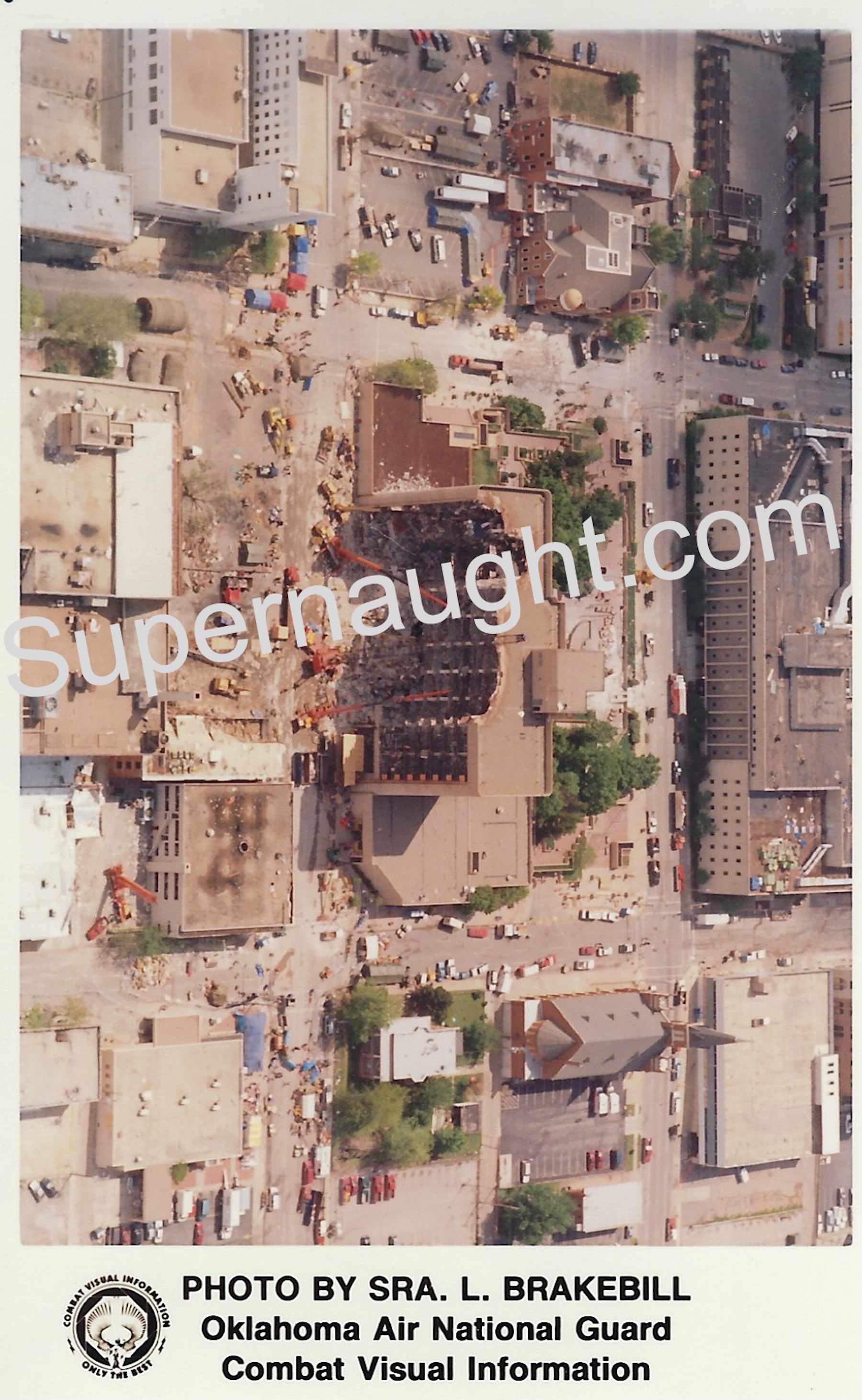 Alfred P. Murrah Aerial Photo Oklahoma Air National Guard