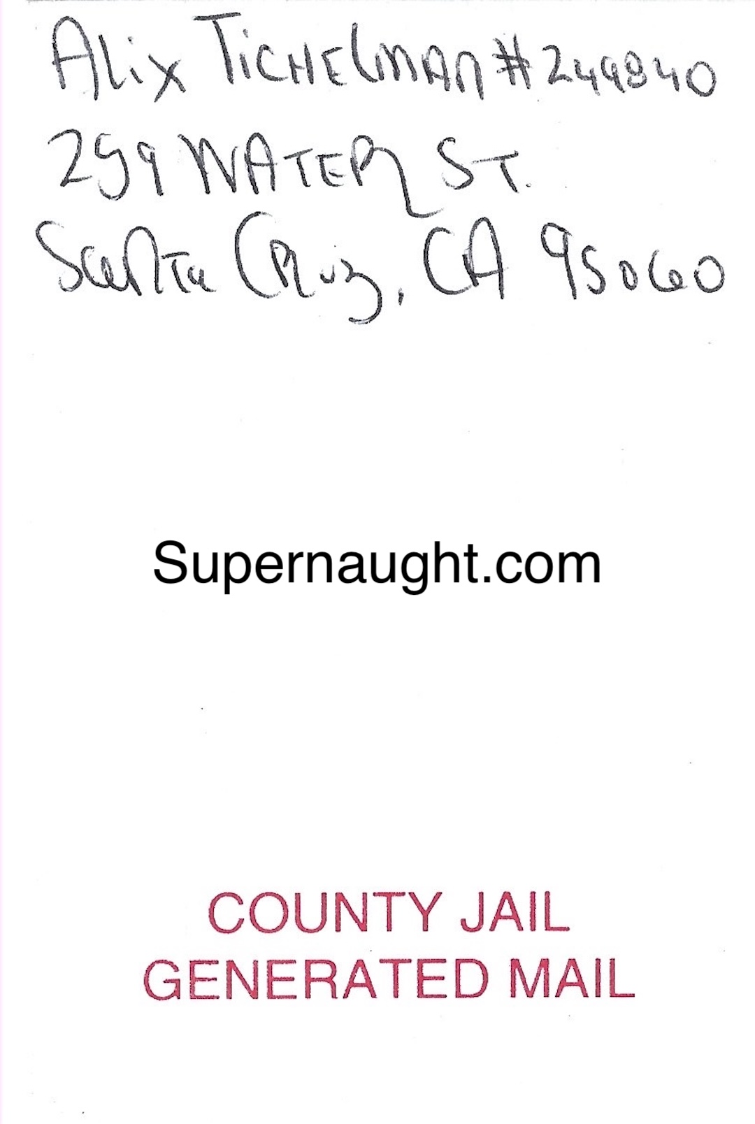 Alix Tichelman Letter Envelope Set Both Signed image 3