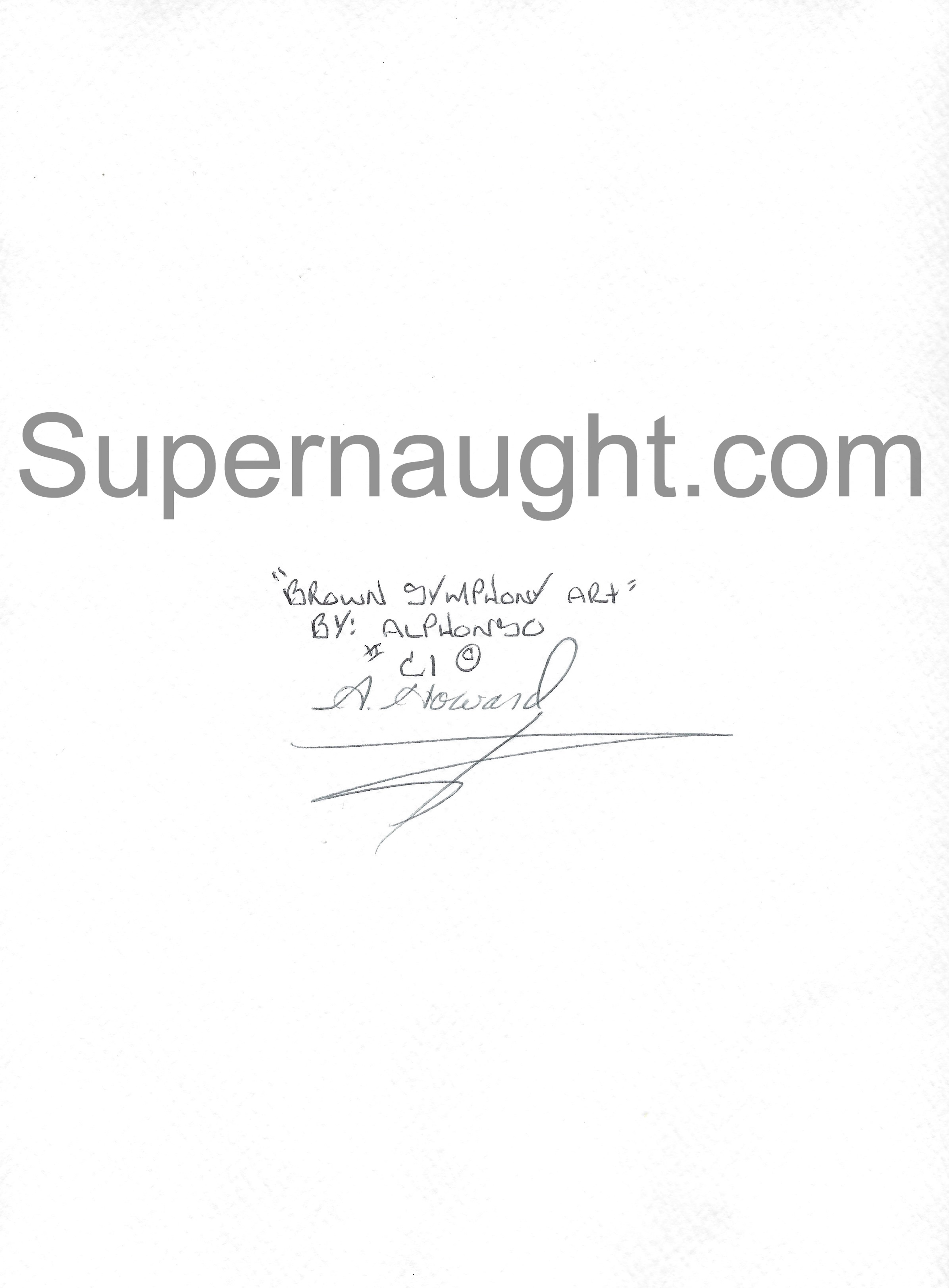 Alphonso Howard C1 Painting Signed image 2