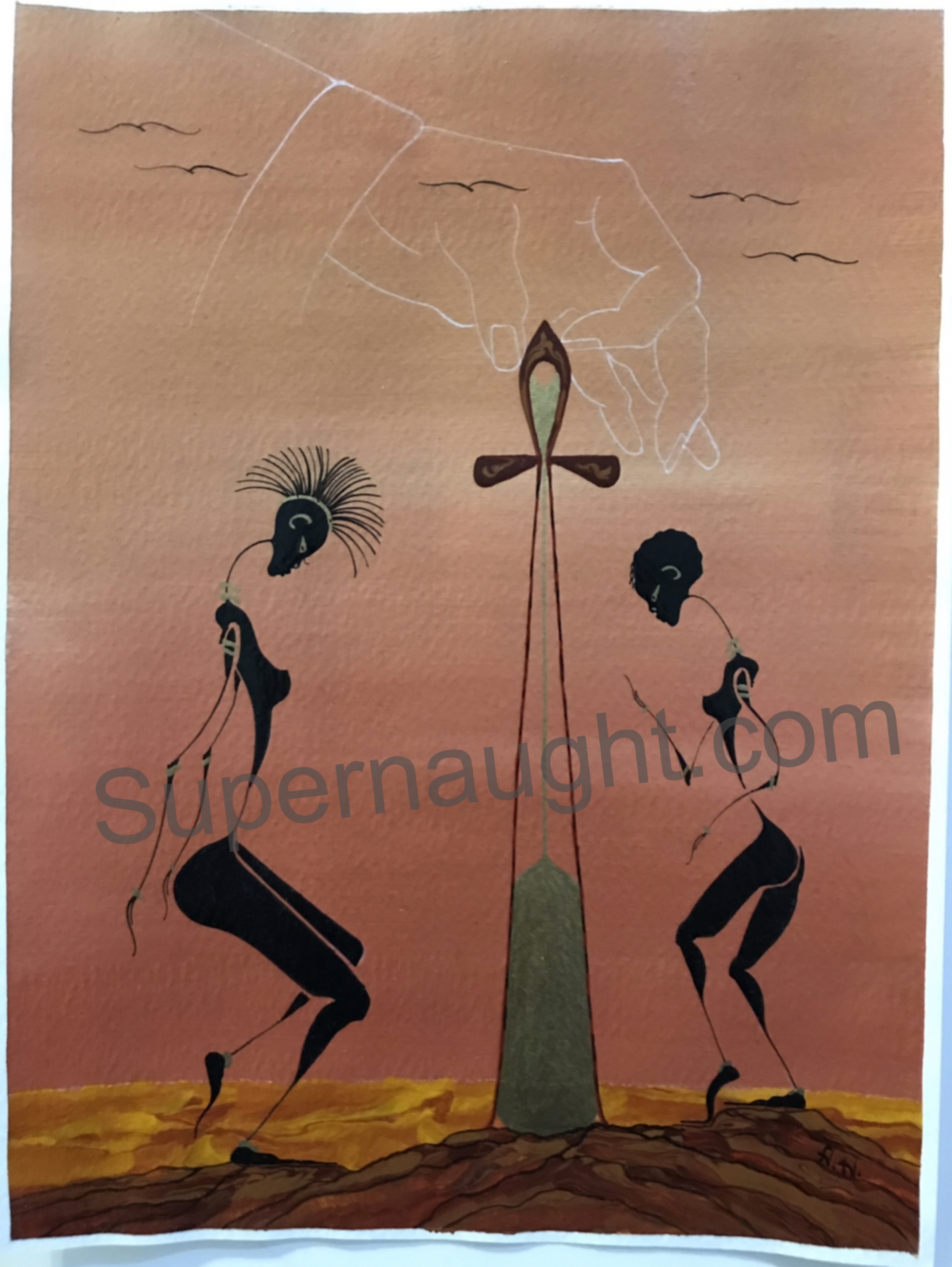 Alphonso Howard C1 Painting Signed