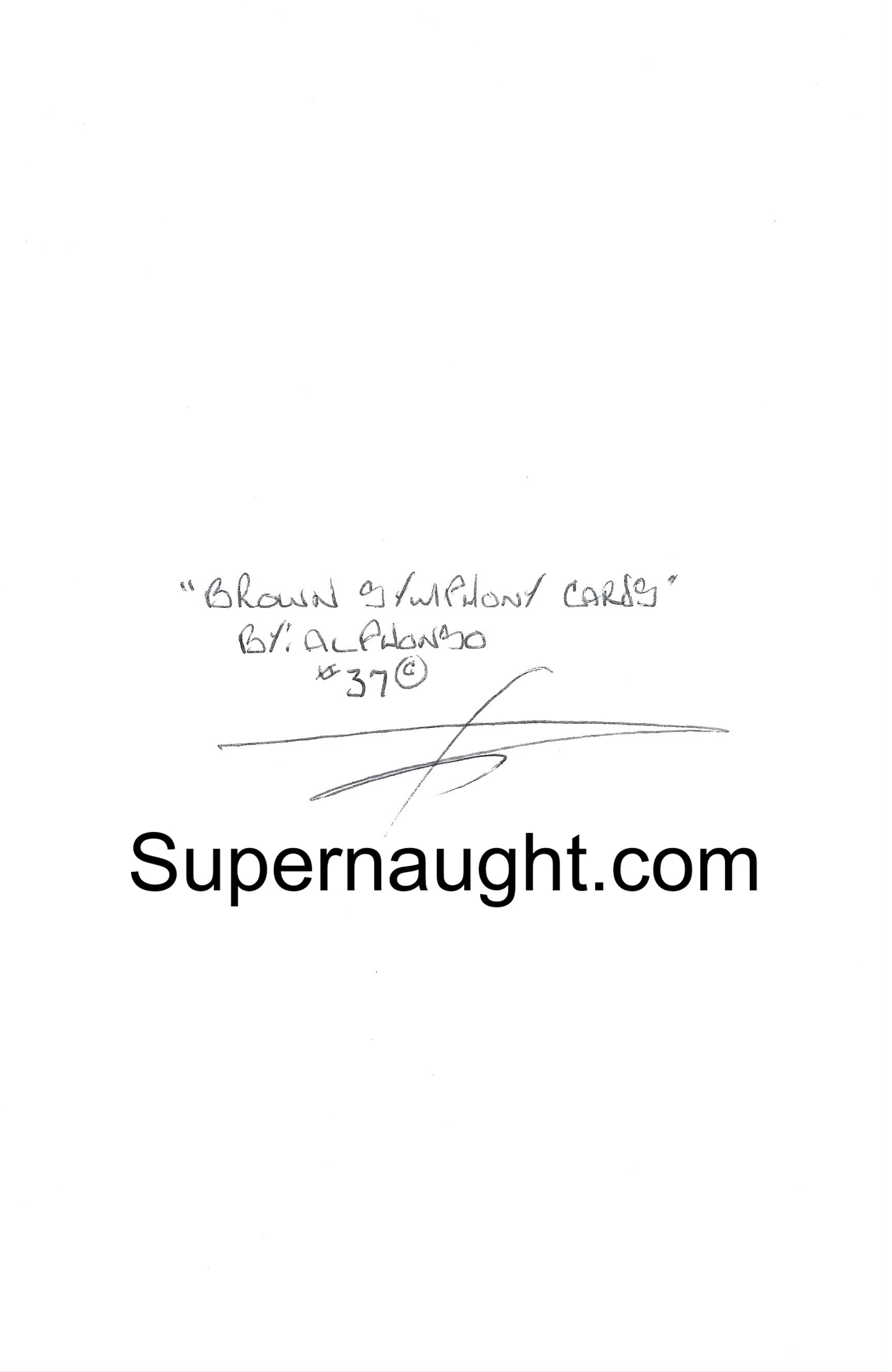Alphonso Howard Greeting Card Art Signed image 2