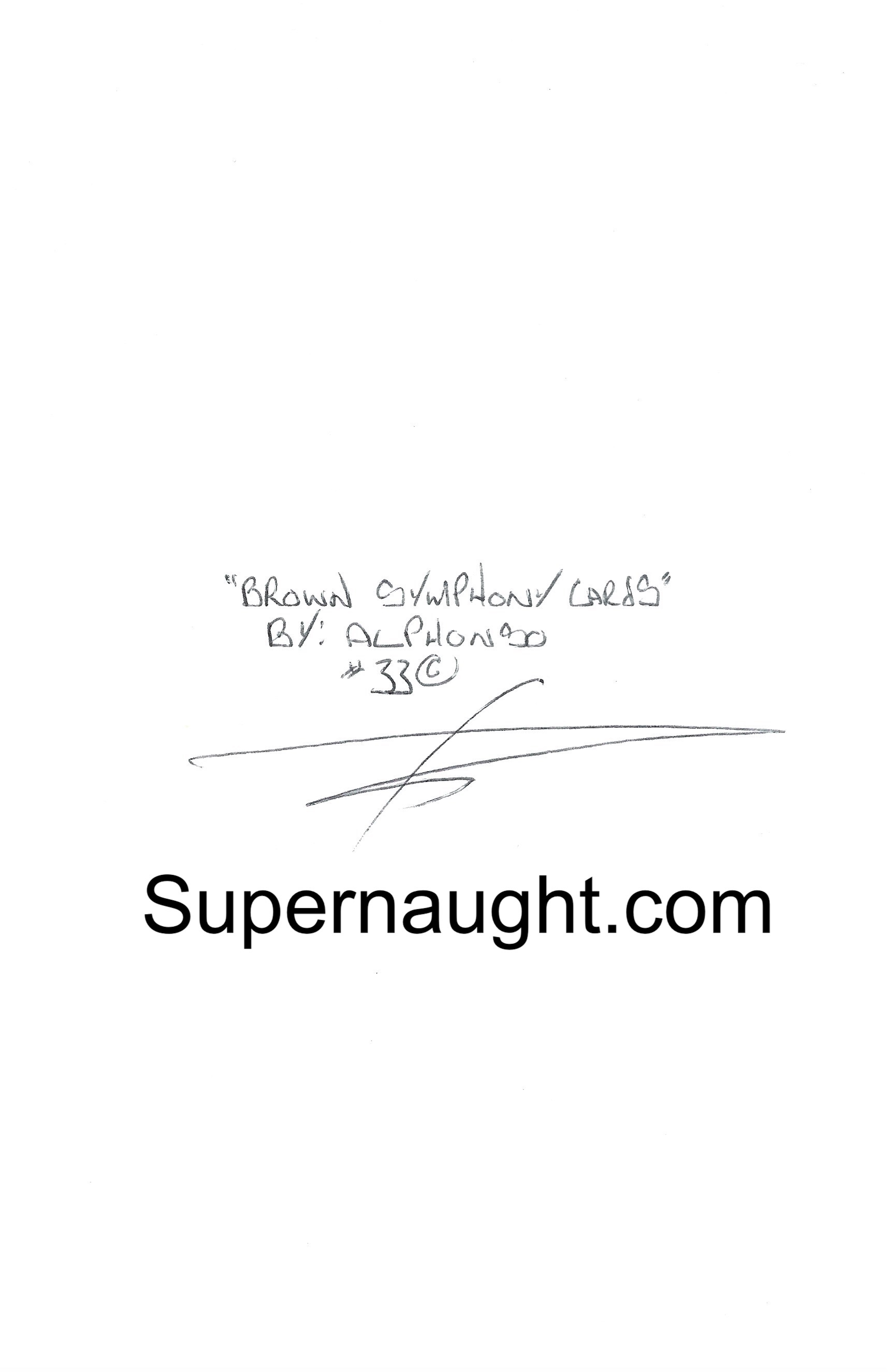 Alphonso Howard Greeting Card Artwork Signed image 2