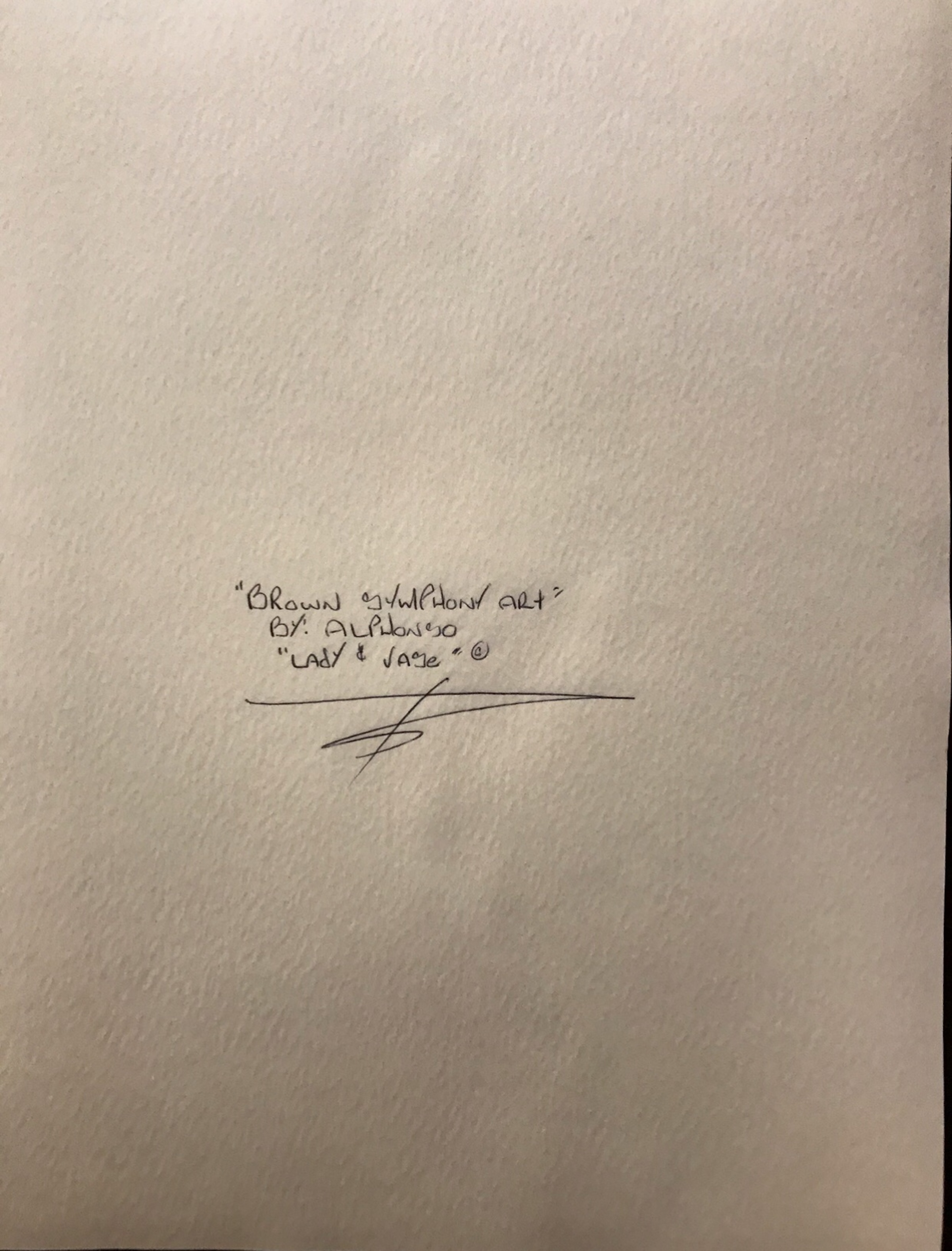 Alphonso Howard  Lady And Vase Artwork Signed image 2