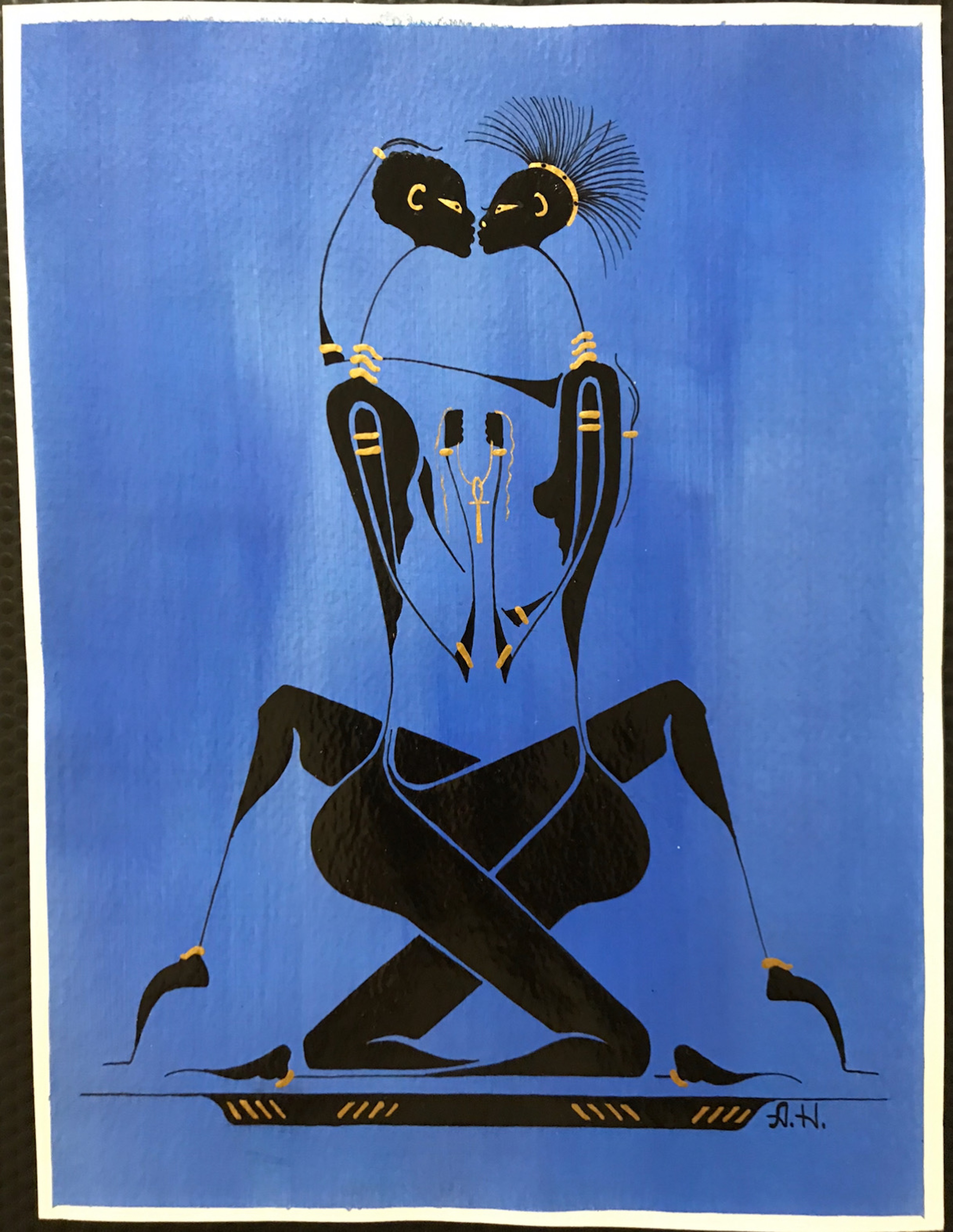 Alphonso Howard  Love Symphony Artwork Signed