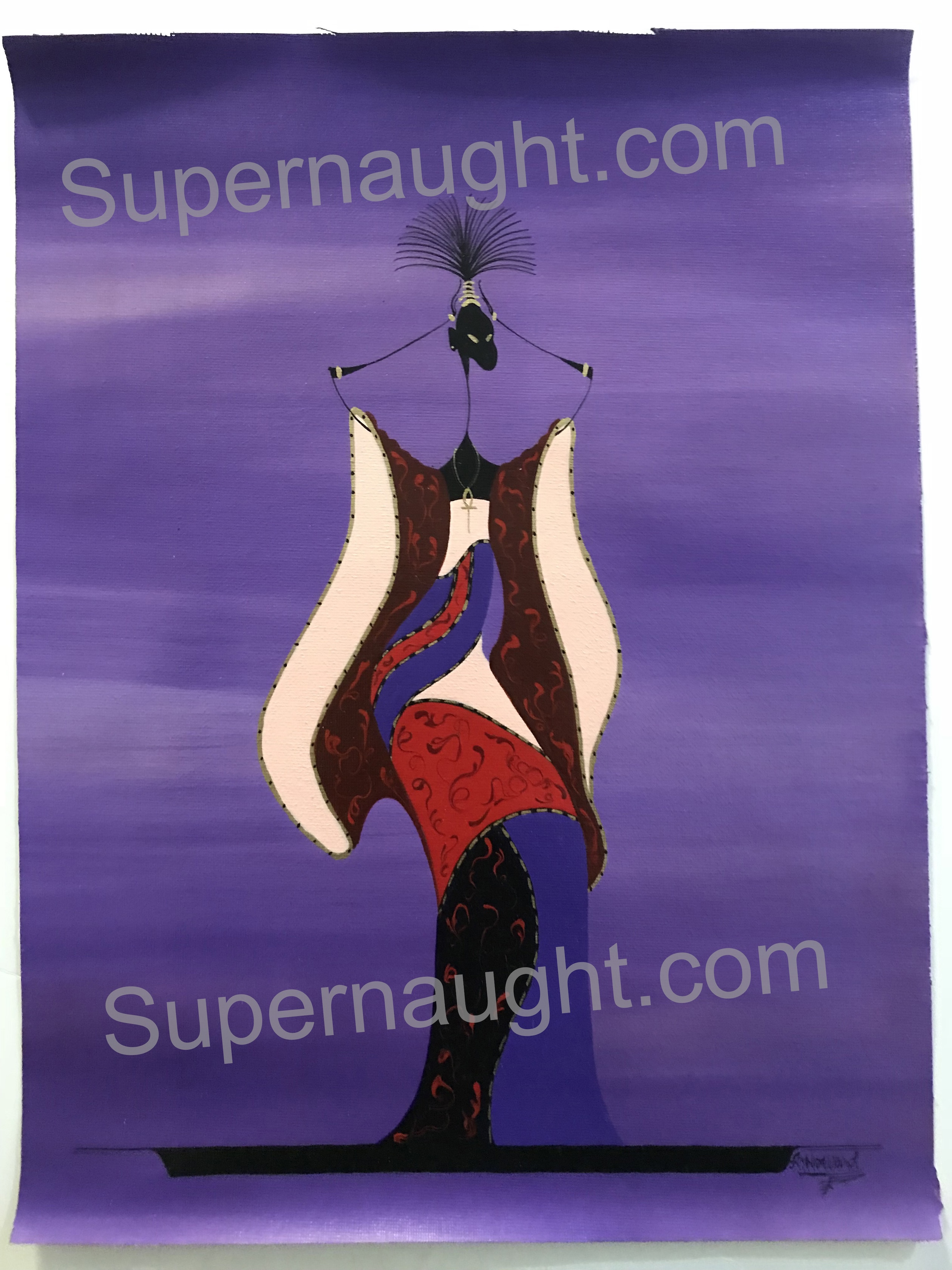Alphonso Howard Signed Painting Titled Beautiful