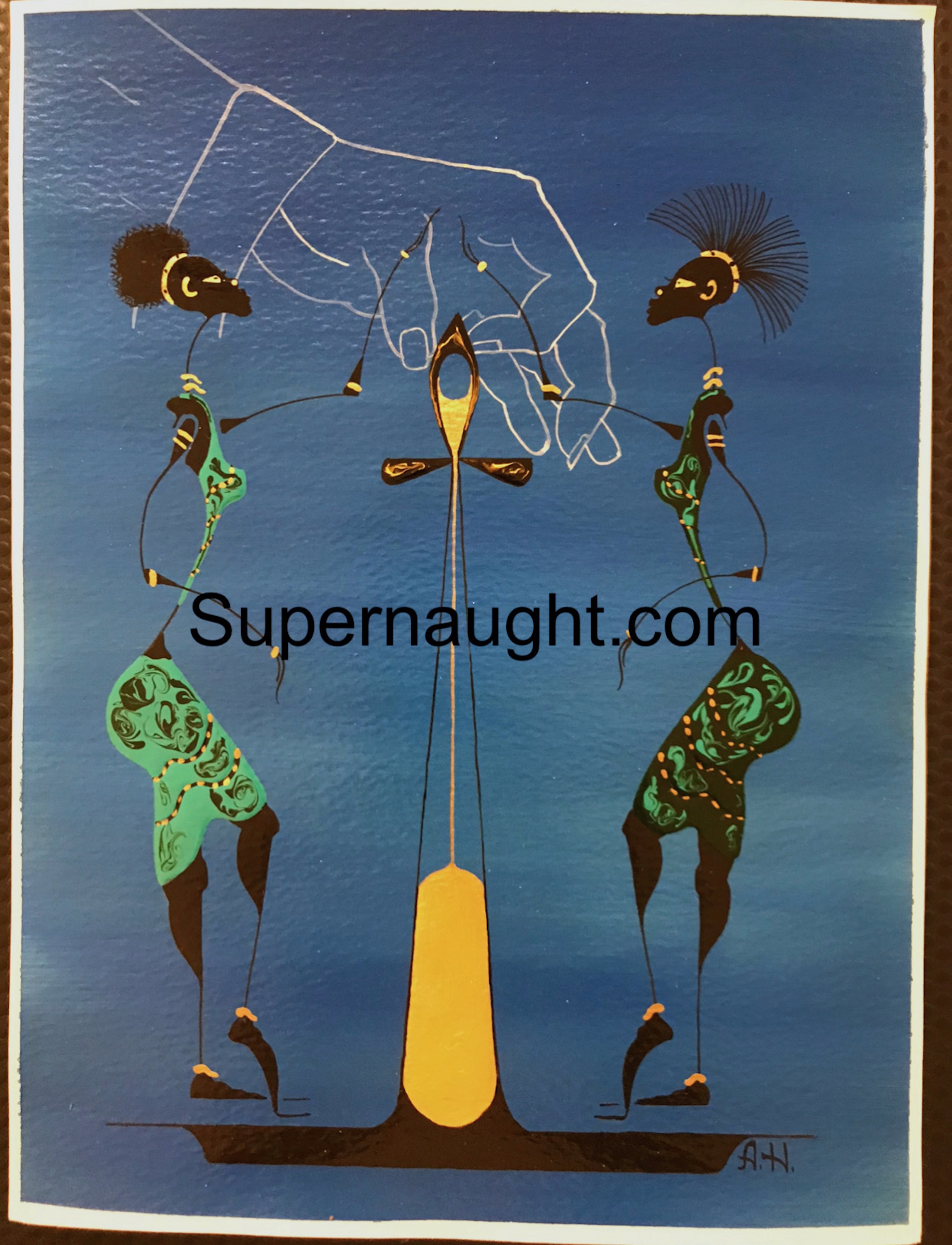 Alphonso Howard Sistas Painting Signed