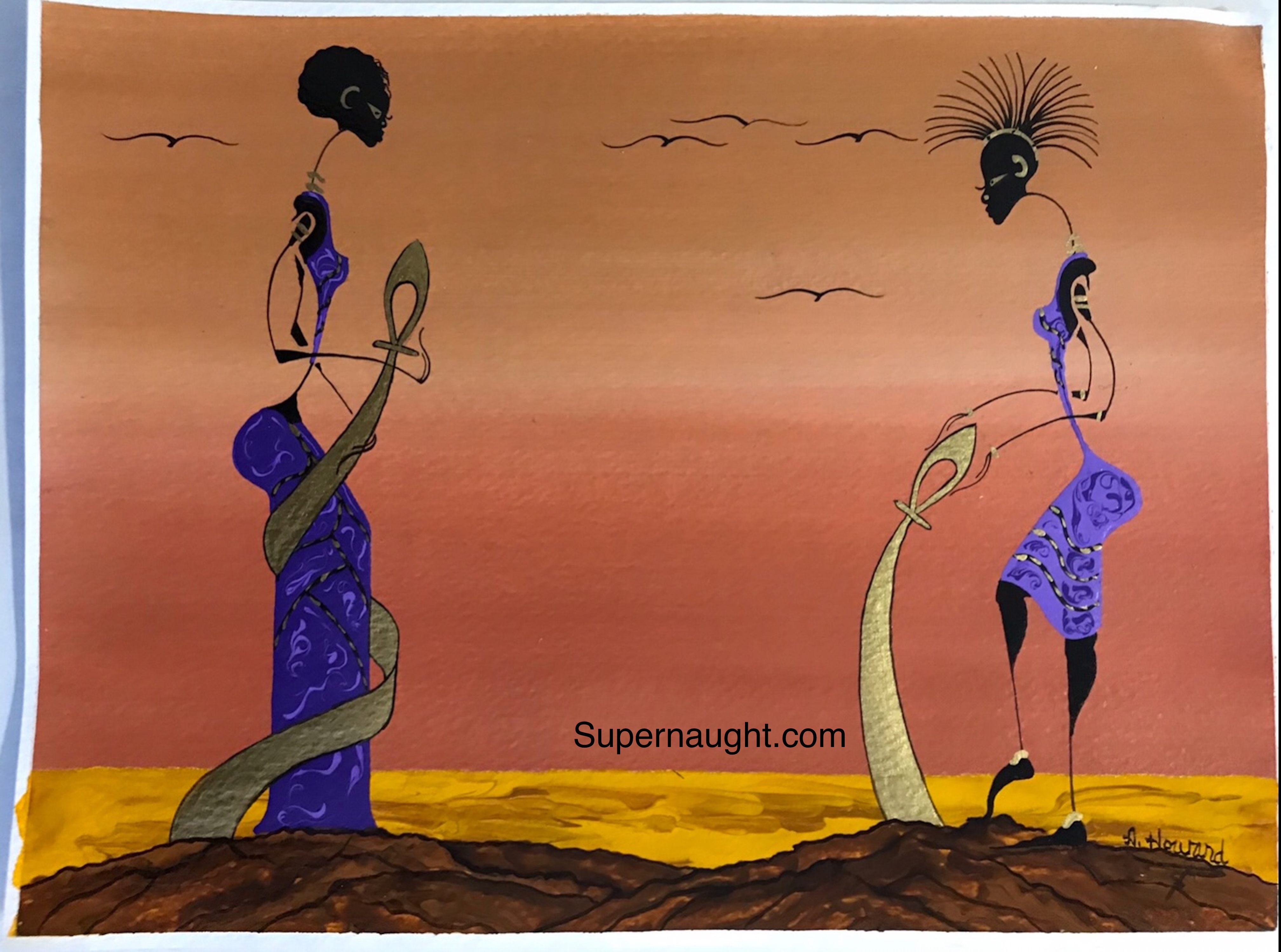 Alphonso Howard Symphony Art Painting