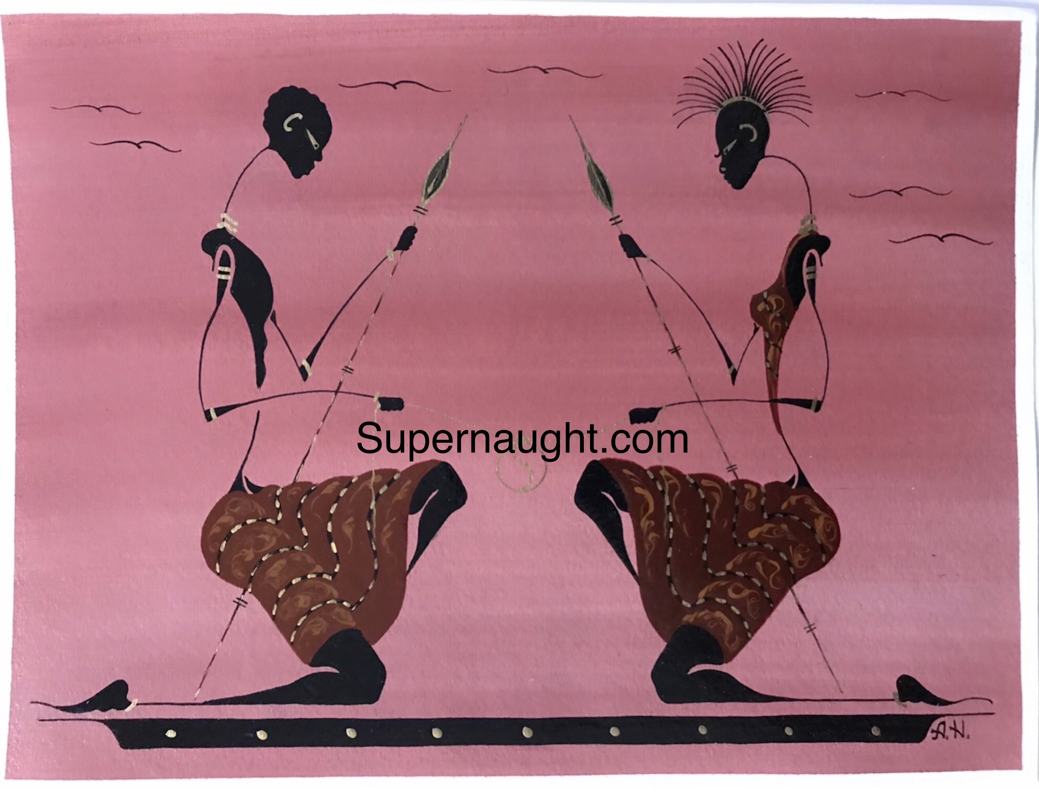 Alphonso Howard Unbreakable 4 Painting Signed